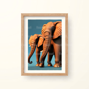 Elephant Dual | Digital Download | Wall Art | Prints