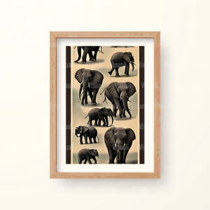 Fairyland Elephant | Digital Downloads | Wall Art Decor | Animals Prints