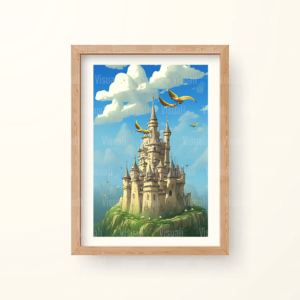 Castle in the Sky | Digital Download | Wall Art | Prints | Fantasy