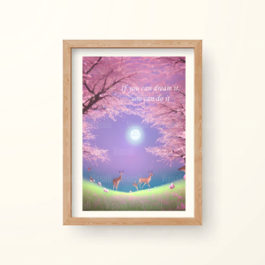 If you can dream it, you can do it | Inspiration | Magical | Digital Downloads | Prints